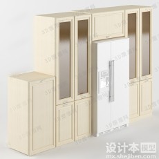 柜子3d模型下载