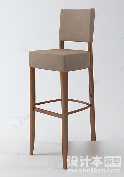 吧台椅3d模型下载
