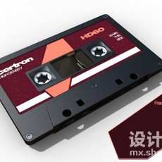 磁带3d模型下载