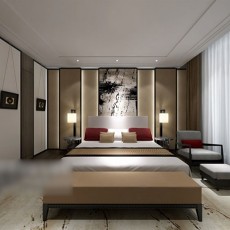 卧室3d模型下载