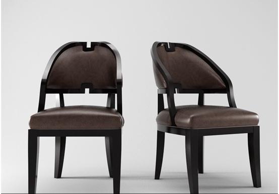 新古典风格椅子3d模型下载