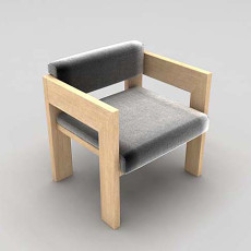 木质家居椅推荐3d模型下载