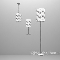 灯具3d模型下载