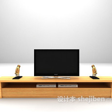 木质电视柜max大全3d模型下载