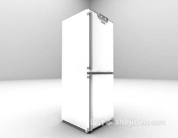现代风格电冰箱3d模型下载