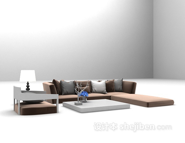 免费沙发组合大全3d模型下载