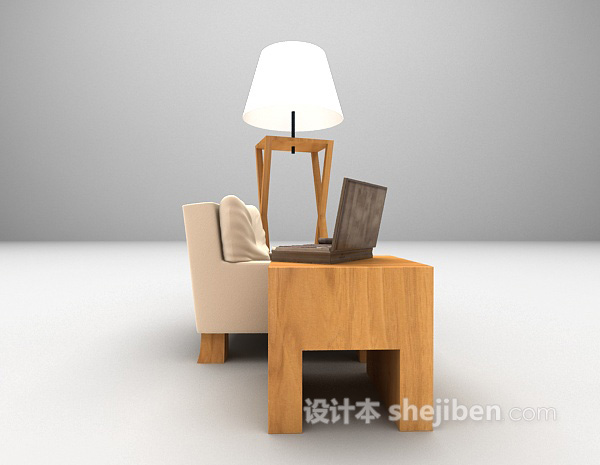 设计本单人沙发欣赏3d模型下载