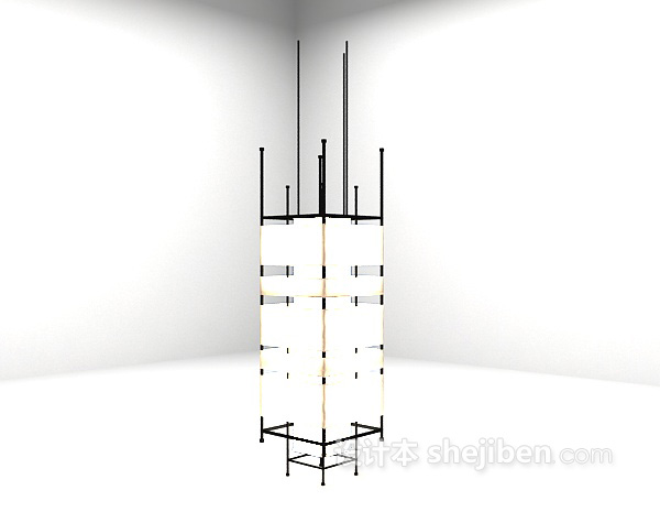 免费个性吊灯3d模型下载