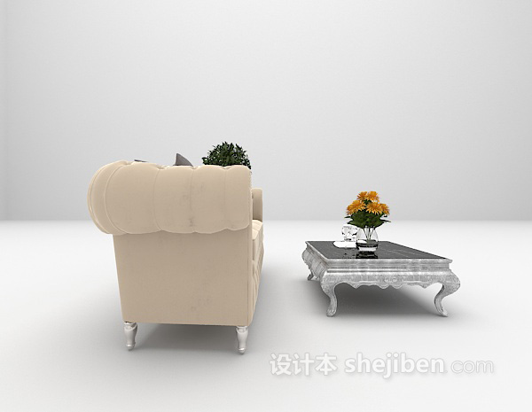 欧式风格欧式单人沙发大全3d模型下载