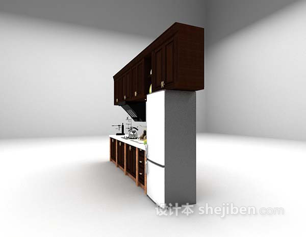 设计本厨房用具max3d模型下载