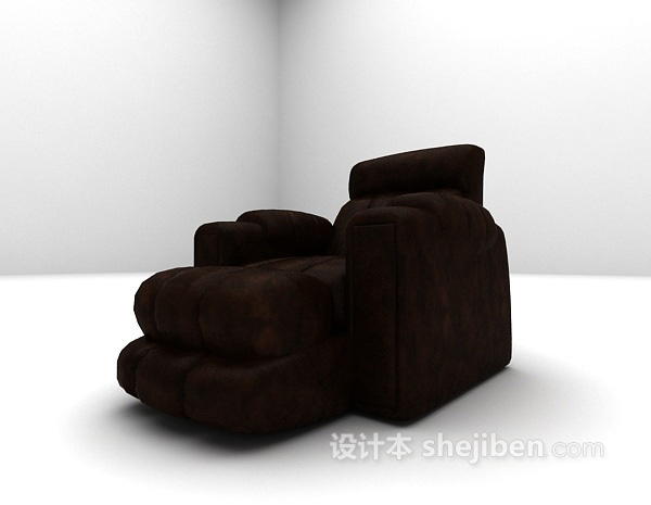 设计本电影院沙发3d模型下载