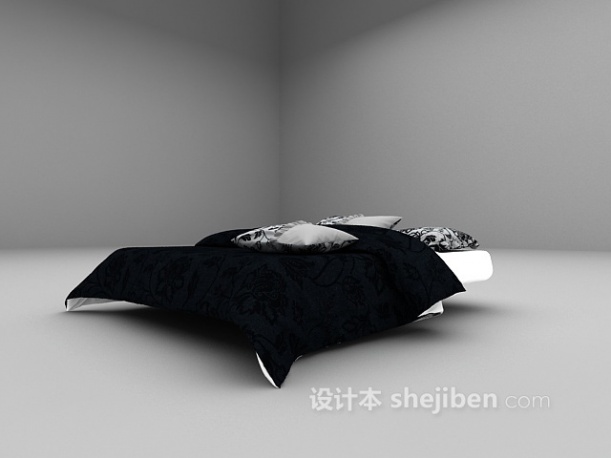 免费矮床3d模型下载