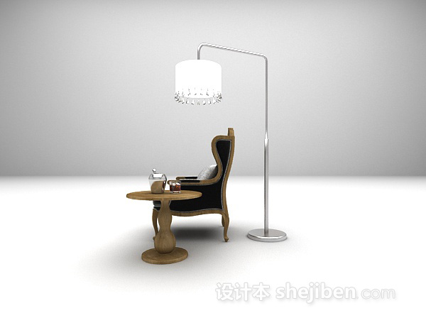 设计本沙发椅3d模型下载