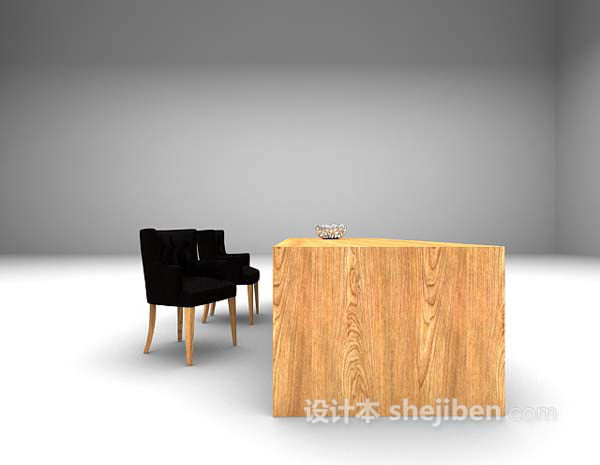 设计本桌椅推荐3d模型下载