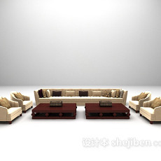 组合沙发大全3d模型下载