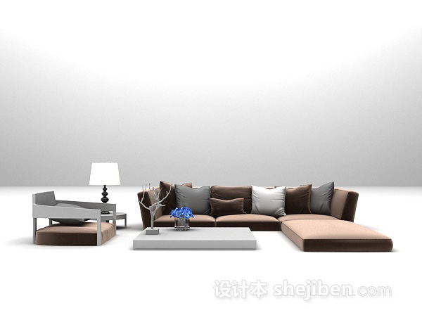 沙发组合大全3d模型下载
