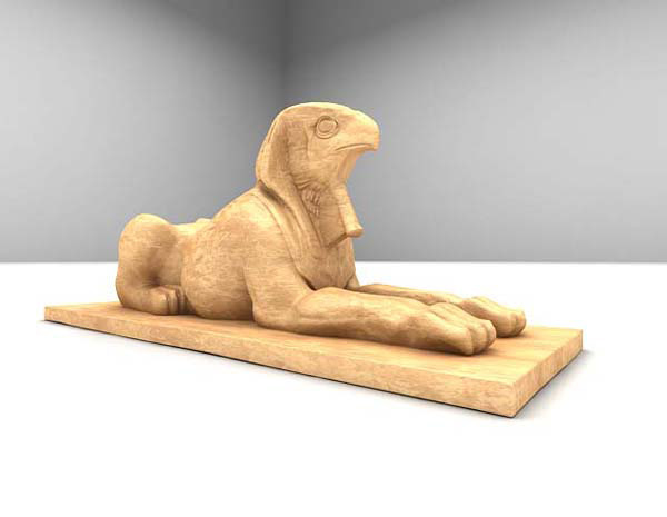 免费现代雕塑品3d模型下载