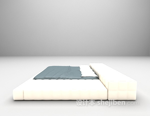 设计本矮床3d模型下载