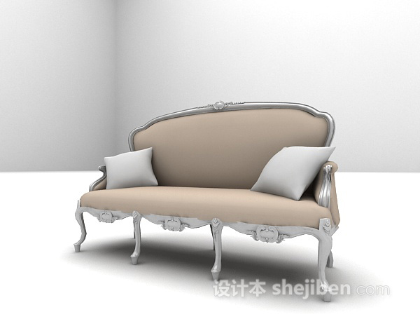 免费双人沙发推荐3d模型下载