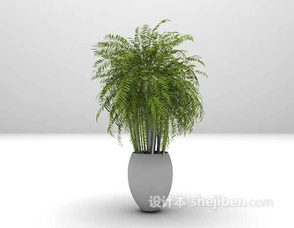 植物盆栽3d模型推荐
