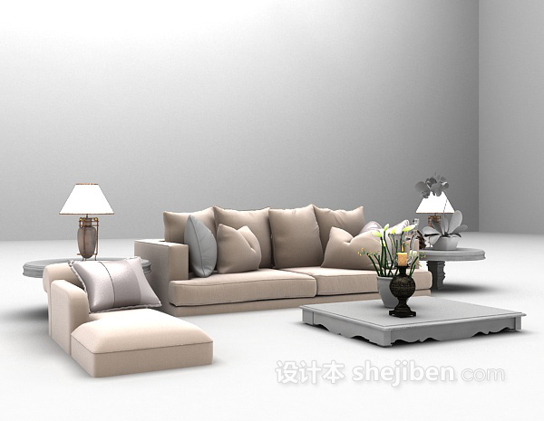 免费欧式沙发大全3d模型下载