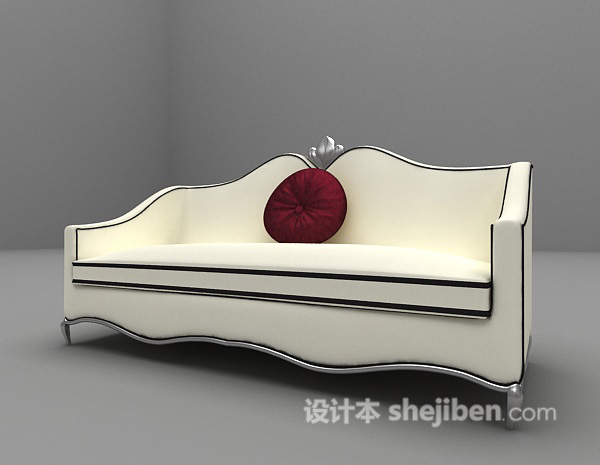 免费欧式沙发欣赏3d模型下载