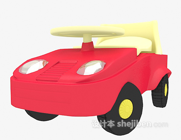 免费汽车玩具3d模型下载