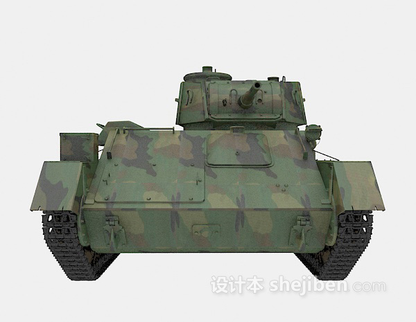 免费坦克的3d模型下载