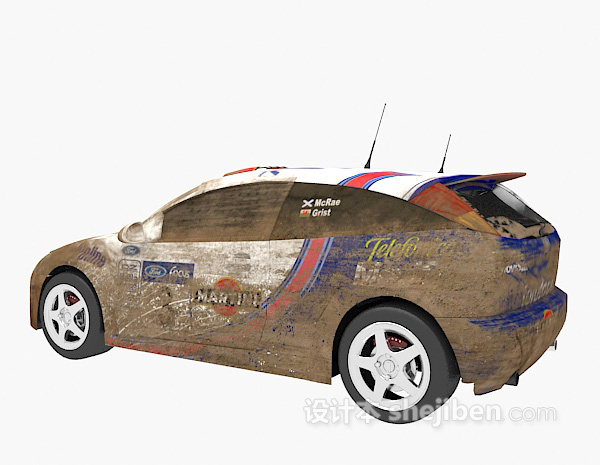 设计本竞赛车3d模型下载