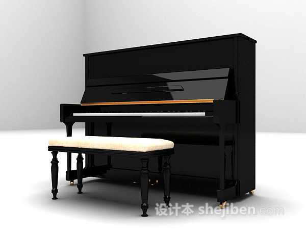 免费经典钢琴3d模型下载