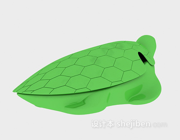 设计本乌龟玩具3d模型下载