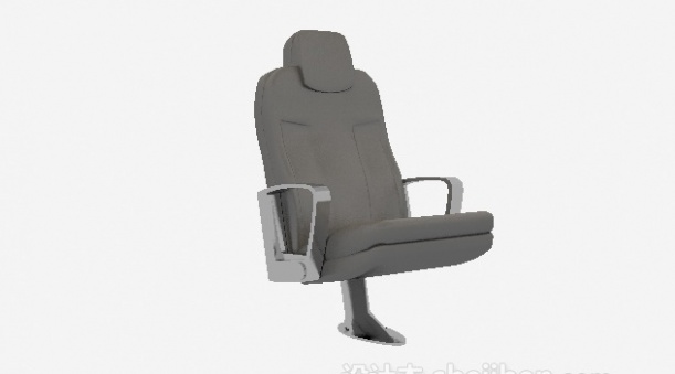 设计本汽车座椅带扶手3d模型下载