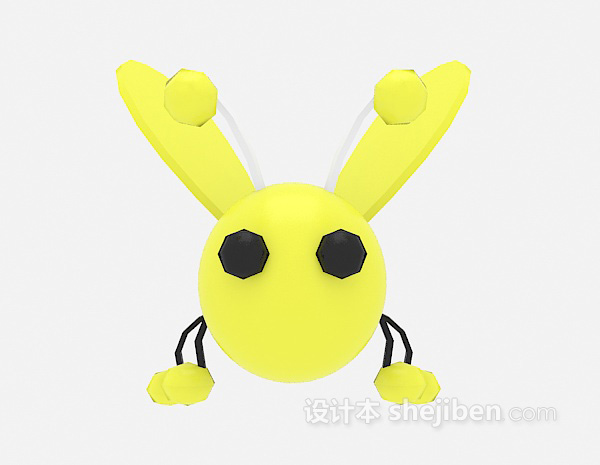 小蜜蜂儿童玩具3d模型下载
