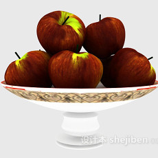 果盘水果3d模型下载