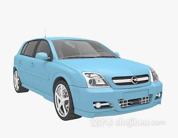 设计本小轿车3d模型下载