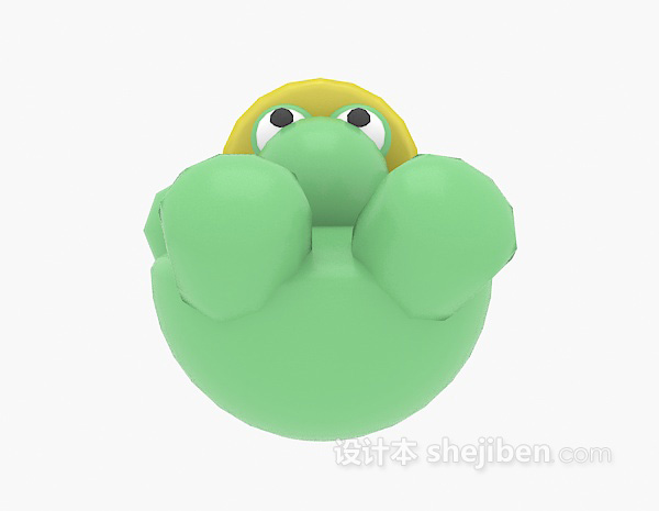 儿童玩具乌龟3d模型下载