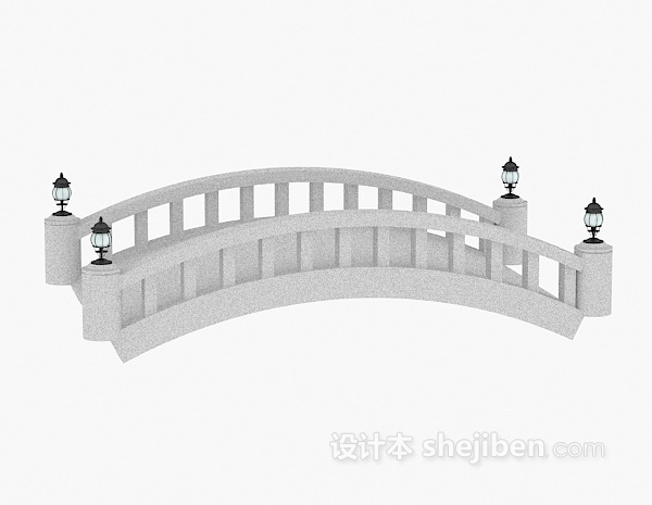 设计本桥梁3d模型下载