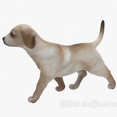 小狗动物3d模型下载