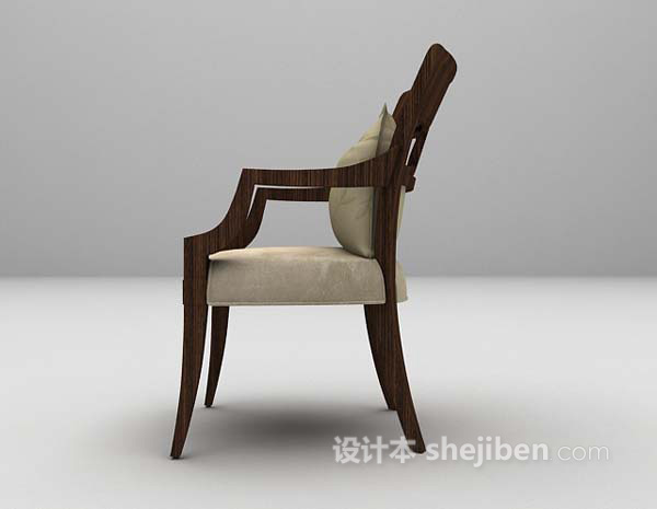 现代风格现代家居椅推荐3d模型下载