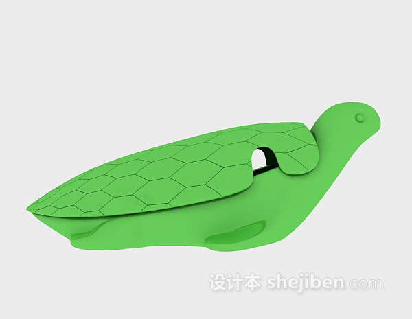 乌龟玩具3d模型下载