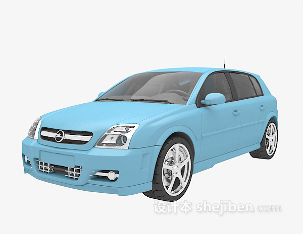 免费小轿车3d模型下载