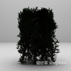 室外绿色植物3d模型下载