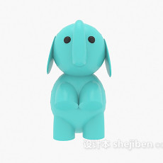 小象玩具3d模型下载