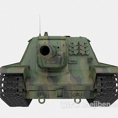 武器装备坦克3d模型下载