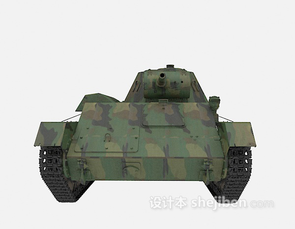 军事武器坦克3d模型下载