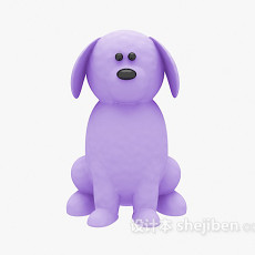 儿童动物玩具小狗3d模型下载