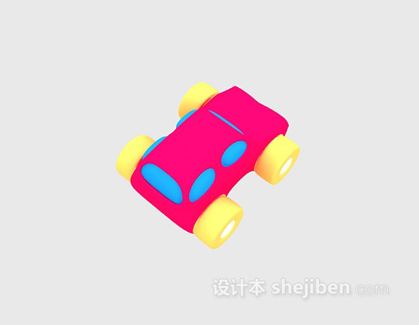 免费小车玩具3d模型下载