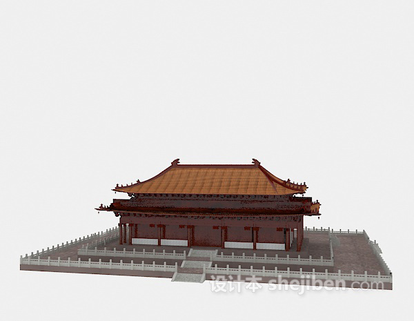 古建宫殿3d模型下载