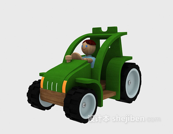 免费玩具小车3d模型下载
