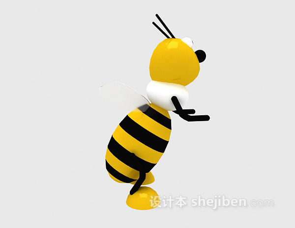 免费小蜜蜂3d模型下载